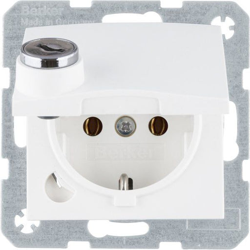 Berker - Steckdose SCHUKO-Steckdose 41631909 polarweiß matt