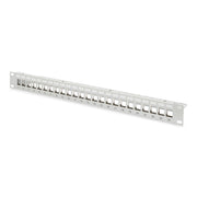DIGITUS - Patchpanel Kupfer Modular Patch Panel gesch. DN-91410 24Port,Blank,1HE,gr