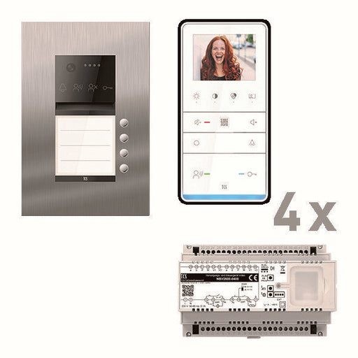TCS Tür Control - Türsprech-Set video:pack AVU600104 PVUF041/001 IVW6511 4WE UP