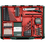 Metabowerke - Werkzeugset Mobile Werkstatt BS 18 Set