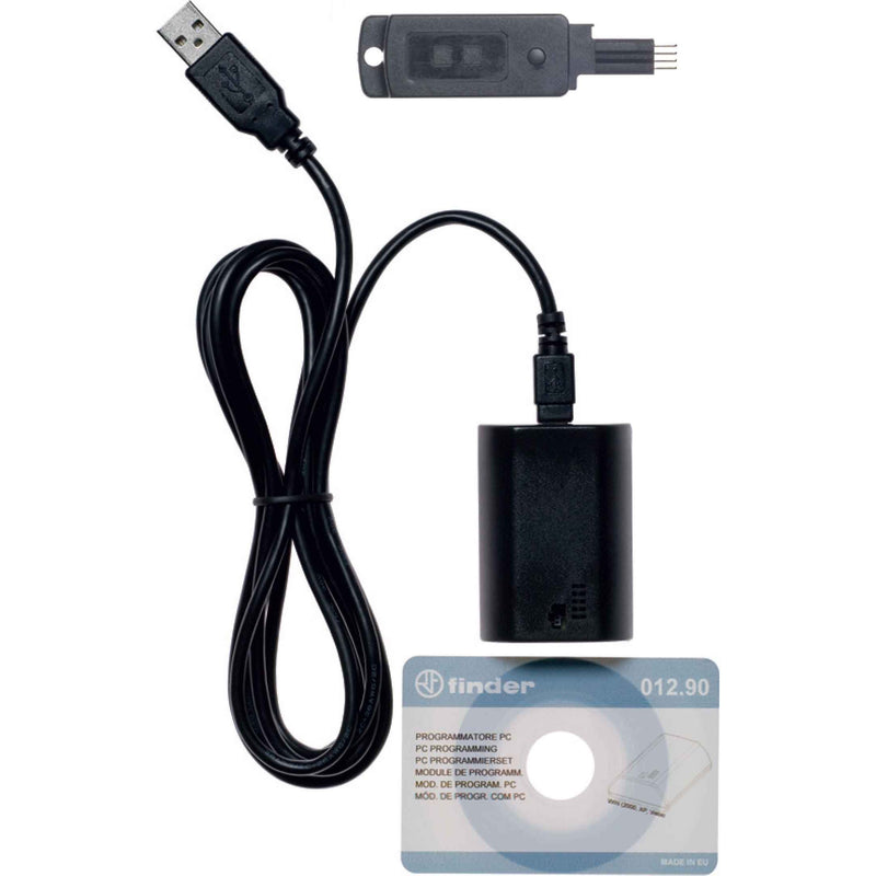Finder - PC-Programmierset für Bussystem-Zeitschaltuhr PC-Programmierset 012.90 m.USB-Anschluss
