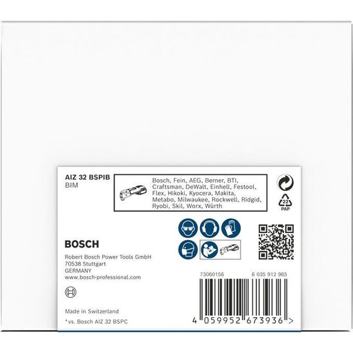 Bosch - Blatt für Oszillierer PRO AIZ 32 BSPIB Blatt für 2608666241VE(50) Multifunktionswerkze