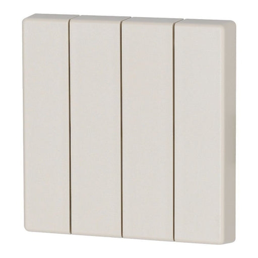 Eaton - Abdeckung/Bedienelement für Installationsschalterprogramme Wippe 4-fach CWIZ-04/02 creme