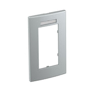 OBO Bettermann - Abdeckrahmen AR45-BSF2 AL 2fach 84x140mm alu
