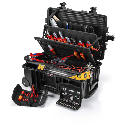 Knipex - Werkzeugset Werkzeugkoffer 00 21 37 best., flugtauglich