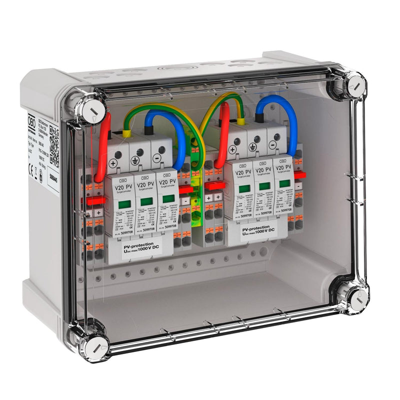 OBO Bettermann - Photovoltaik-DC-Stringbox Generatoranschlusskasten PVG-C1000K 220