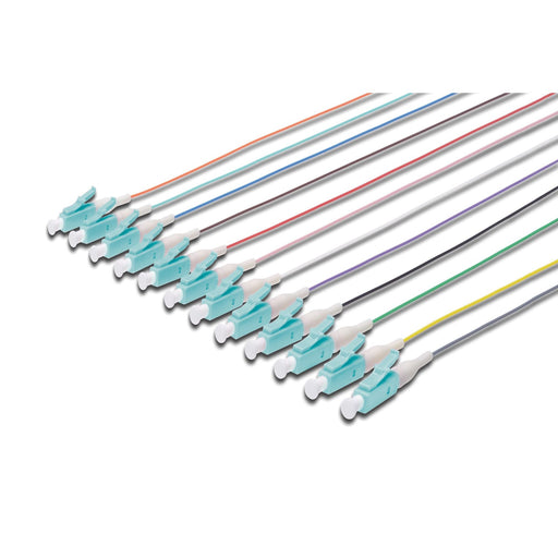 DIGITUS - LWL-Pigtail LC Fiber PigTail 2m,OM3 DK-25332-02/3 Loose Buffer, 50/125