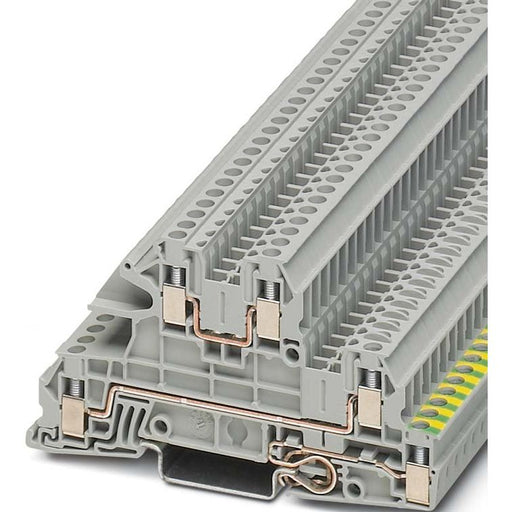Phoenix Contact - Installations-Etagenklemme Installationsetagenklemme UTI 2,5-PE/L/L 0,2-4qmm 5,2mm gr