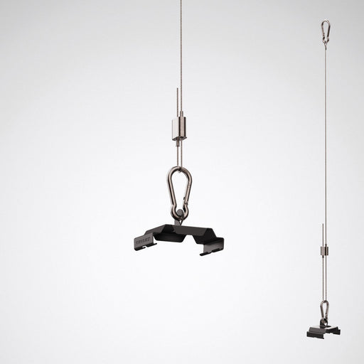 Trilux - Mechanisches Zubehör/Ersatzteile für Leuchten Seilabhängung A01DSXK/3000 078 05 schwarz