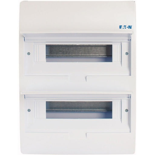 Eaton - Installationskleinverteiler Verteiler BC-O-2/24-TW-ECO AP mit weißer Tür