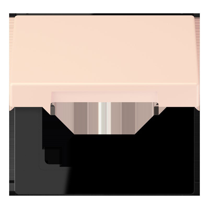Jung - Abdeckrahmen Klappdeckel m. Stellfeder LC 990 BFKL 226 orange pale
