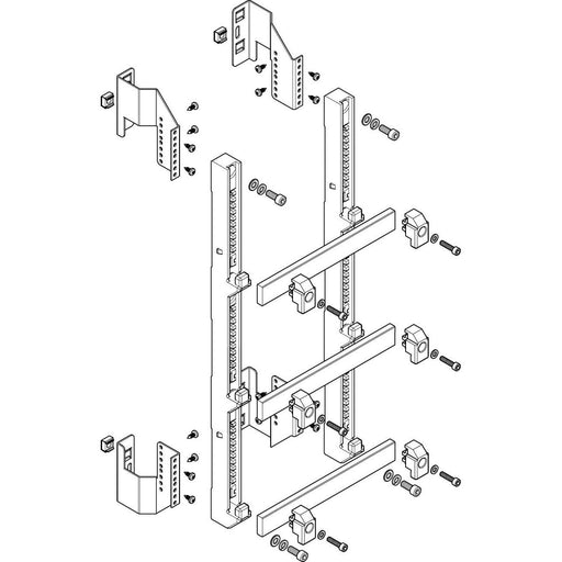 ABN - Verteilerfeld für Installationsverteiler Sammelschienen-Modul MTSC15963 tief 1FB/5RE