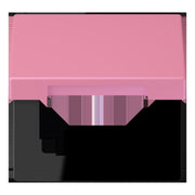 Jung - Abdeckrahmen Klappdeckel m. Stellfeder LC 990 BFKL 246 rose vif