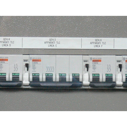 Cembre - Kennzeichnungsmaterial 990869 MG-17.5-A PVC 25X18 990869 MM WEISS − 600 Stück