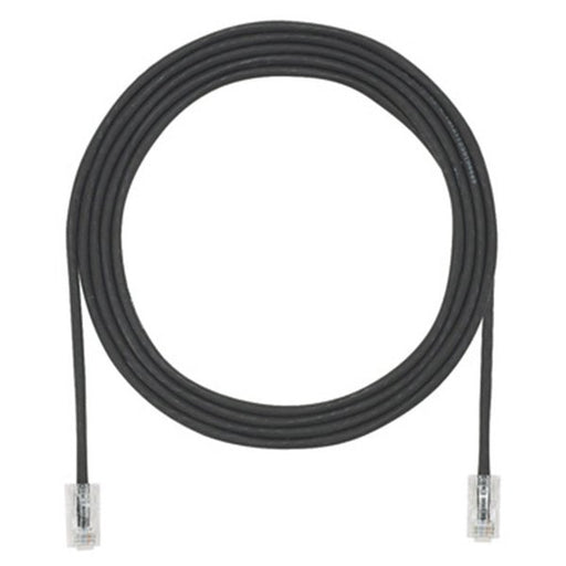 Panduit - Patchkabel Kupfer Patchkabel Cat.6A 5m sw UTP28X5MBL RJ45 AWG28 o.Schirm − 10 Stück