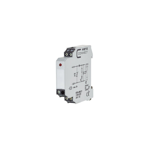 Metz Connect - Schaltrelais Koppelbaustein KRA-M6/21 24DC 1W