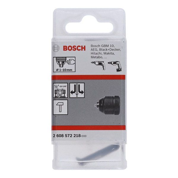 Bosch - Bohrfutter Schnellspannbohrfutter 2608572218 bis 10 mm
