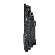 Schneider Electric - Schaltrelais Schmales Interface-Relais RSL1PRJU RSL im Sockel, 1 W − 10 Stück