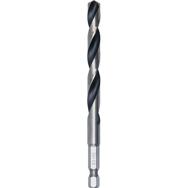 Bosch - Bohrer HSS PointTeQ 2608577533 Sechskantbohrer 8,0