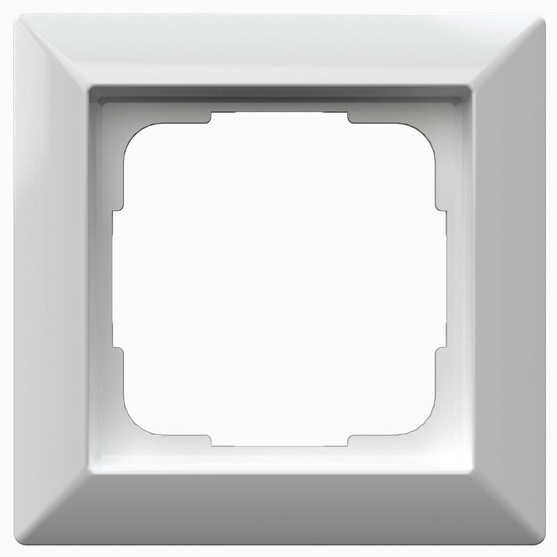 Eberle Controls - Abdeckrahmen 55x55 Format 7190045001 RAL 9010 glänzend
