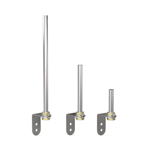 Pfannenberg - Signalsäulenelement, Rohr mit Gewinde u. Winkel BR50-T250 250mm
