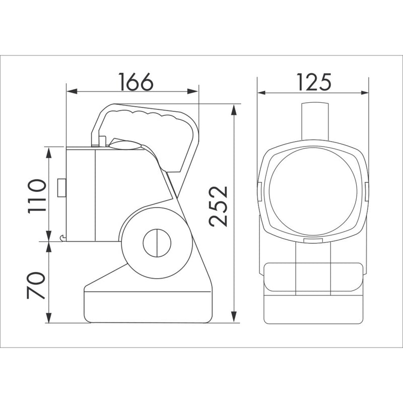 BEG Brück Electronic - Handscheinwerfer LED-Handscheinwerfer SAFETYLUXport.LEDgr