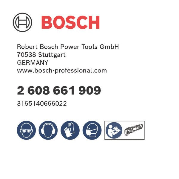 Bosch - Systemzubehör für Oszillator HCS 2608661909 Universalfugenschnei