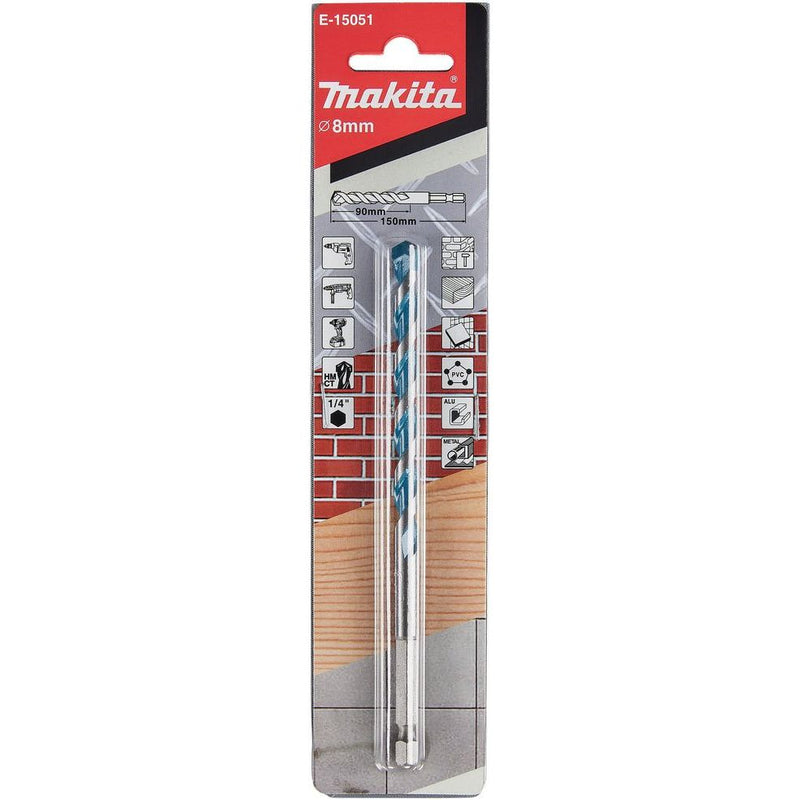 Makita - Bohrer Multibohrer E-15051 1/4Z 8x150mm