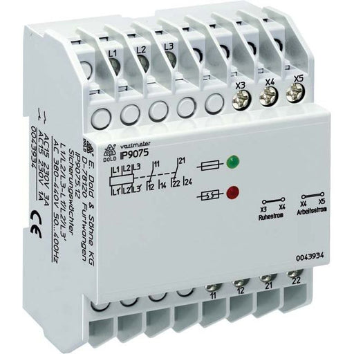 Dold&Söhne - Spannungsüberwachungsgerät Sicherungswächter IP9075.12/010 AC50...400HZ480-550V