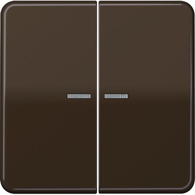 Jung - Abdeckung/Bedienelement für Installationsschalterprogramme Wippe CD 102 KO5 BR f.Serientaster KO