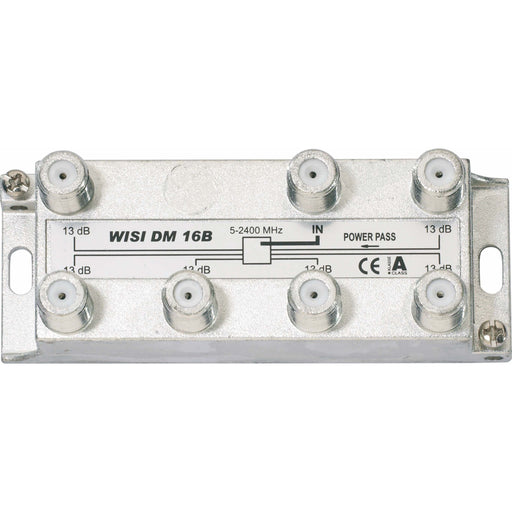 Wisi - Abzweiger und Verteiler 6f. DM16B 5-2400MHz, 13dB