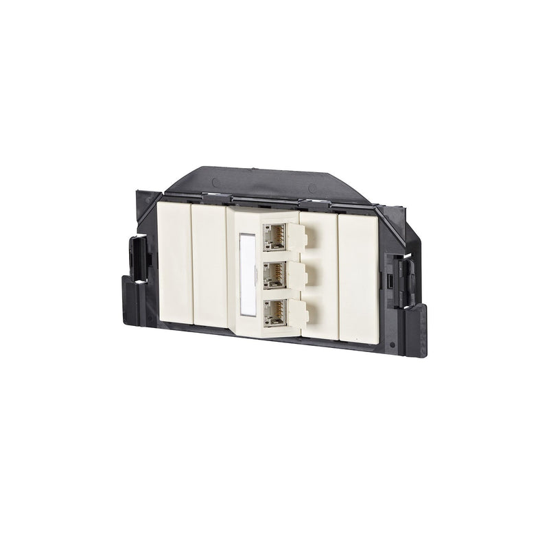 Metz Connect - Kommunikationsanschlussdose Kupfer Anschlußdose 1309300301-E E-DATsubw 3x8(8) GB2