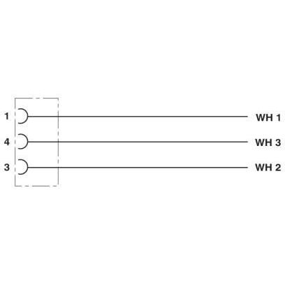 Phoenix Contact - Konfektioniertes Sensor-Aktor-Kabel Sensor-/Aktor-Kabel SAC-3P-10,0-#1407305