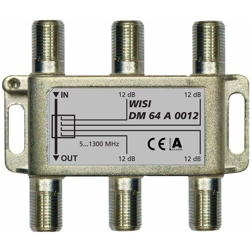 Wisi - Abzweiger und Verteiler Abzweiger 4f. DM 64 A 0012 5-1300Mhz 12dB Kl.A