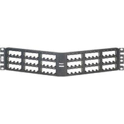 Panduit - Patchpanel Kupfer Patch Panel 72 Port CPPA72FMWBLY Modular Flush Mount