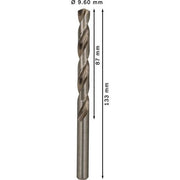 Bosch - Bohrer PRO Metal HSS-G 2608585519 Spiralbohrer 9,6 x