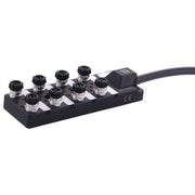 Harting - Passiver Sensor-/Aktor-Verteiler (mit Leitung) Verteilerboxen vormontier. 090700121203 Stammleitung