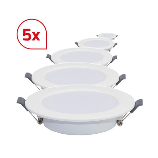 Dotlux - Downlight/Strahler/Flutlicht LED-Downlight-Set (VE5) 600096 4000K