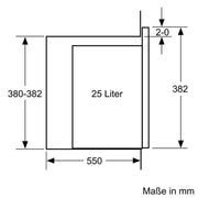 Bosch - Mikrowellengerät EB-Mikrowelle m.Grill BEL554MB0 Serie6