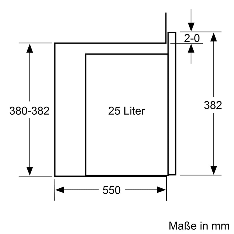 Bosch - Mikrowellengerät EB-Mikrowelle m.Grill BEL554MB0 Serie6