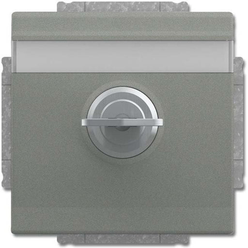 Busch-Jaeger - Steckdose SCHUKO Steckdosen-Einsatz 20 EUKNBSL-803 graumetallic