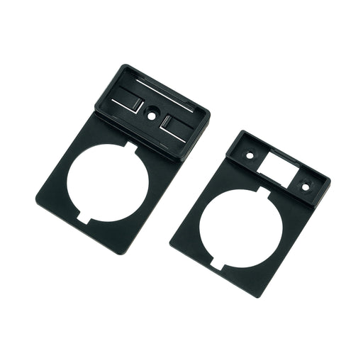 Murrplastik - Bezeichnungsmaterial für Installationsschalterprogramme Bezeichnungsträger BTK 15/49 sw schwarz − 250 Stück