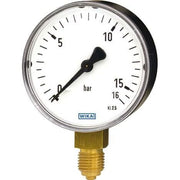 Wika Wiegand - Rohrfedermanometer Rohrfedmano 111.10.063 CU 9013601 -1/+9 bar G1/4B