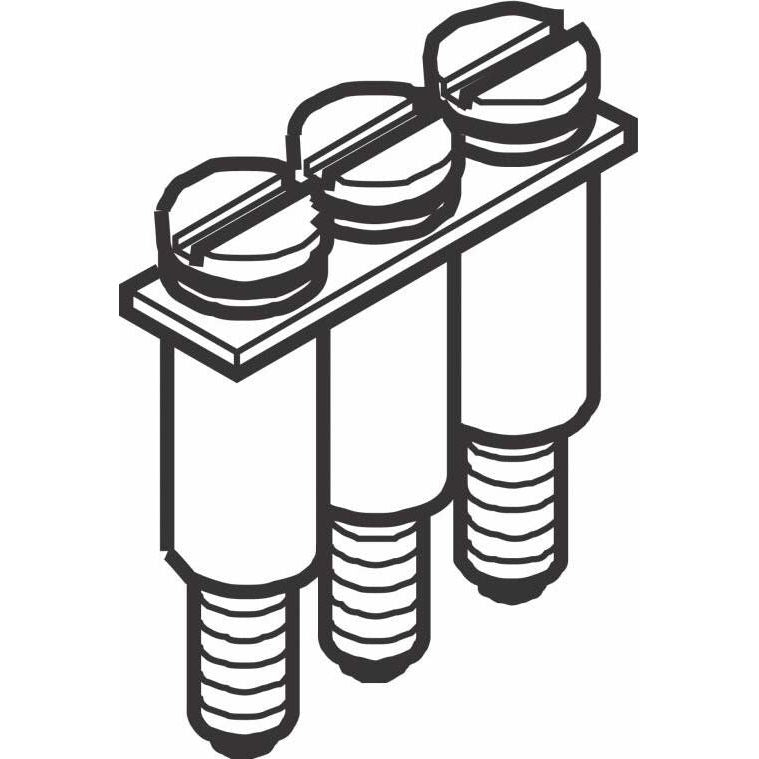 Krüger-Werke - Querverbinder/Brücker für Reihenklemme Querverbinder BJM62 3p − 10 Stück