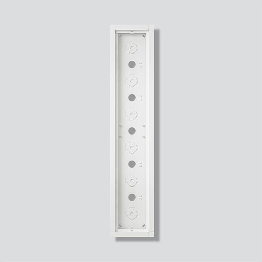 Siedle&Söhne - Montageelement für Türstation Gehäuse-Aufputz GA 612-6/1-01 W Weiß