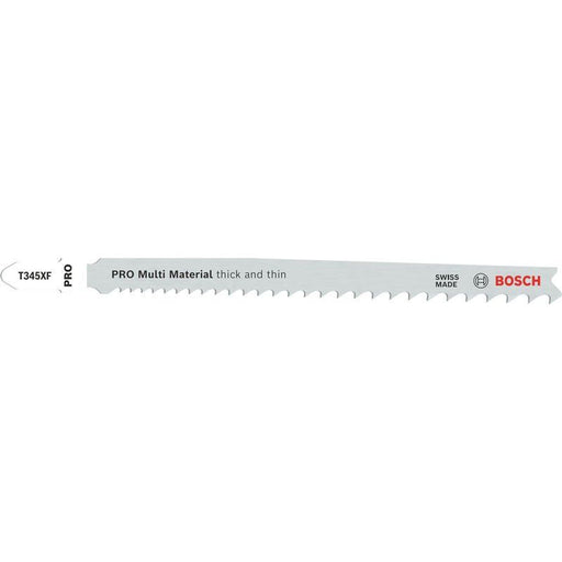 Bosch - Stichsägeblatt PRO Multi Material thick 2608634994 and thin T345XF