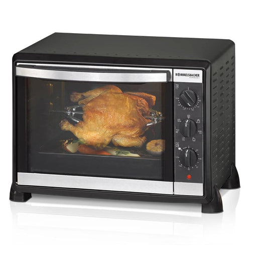 Rommelsbacher - Tischbackofen/Backgrill Kleinbackofen BG 1550 sw 30l 1550W Uml+Drehsp