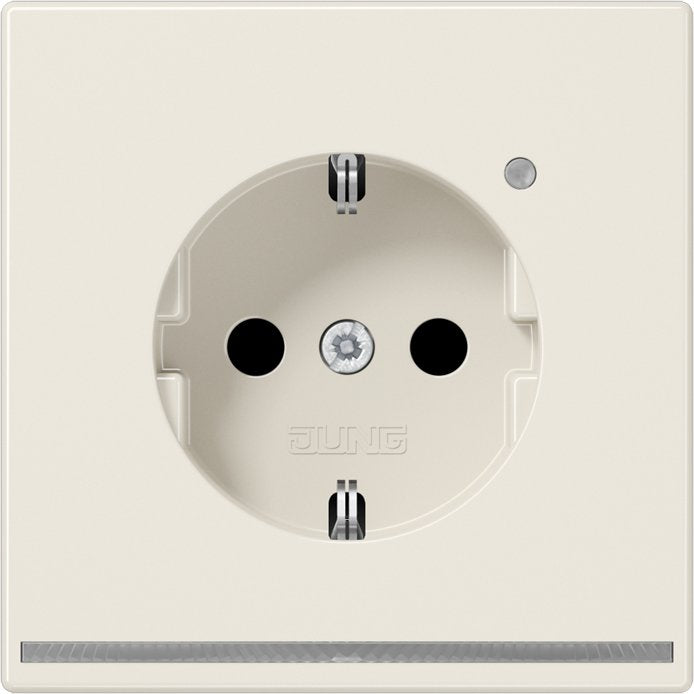 Jung - Steckdose SCHUKO-Steckdose 16A 250V LS 1520-O LNW LED-Orient.licht ws