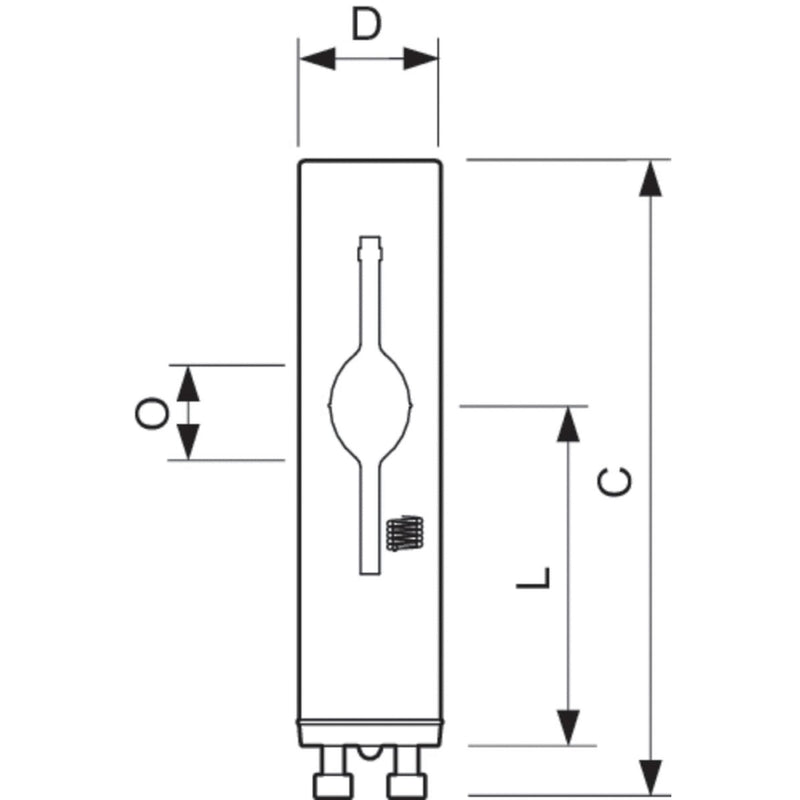 Philips Lighting - Halogen-Metalldampflampe ohne Reflektor Entladungslampe CDM-Tm Mini 20W/830 GU6.5