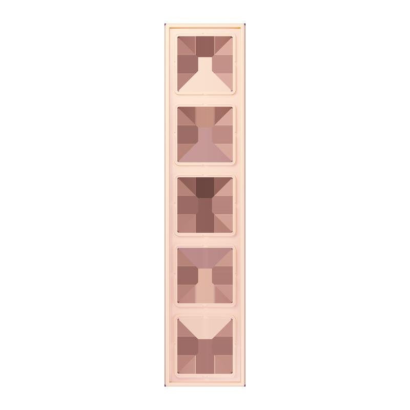 Jung - Abdeckrahmen Rahmen 5-fach LC 985 226 orange pale